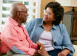 Older Man and Woman Sitting